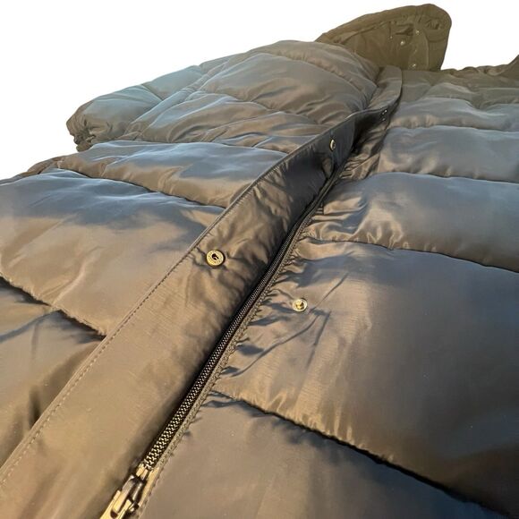 Amazon Essentials Women's Oversized Long Puffer Jacket, Navy, NWT XXL - Picture 7 of 16